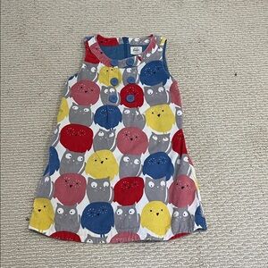 Boden Kids' Multicolor Print Dress